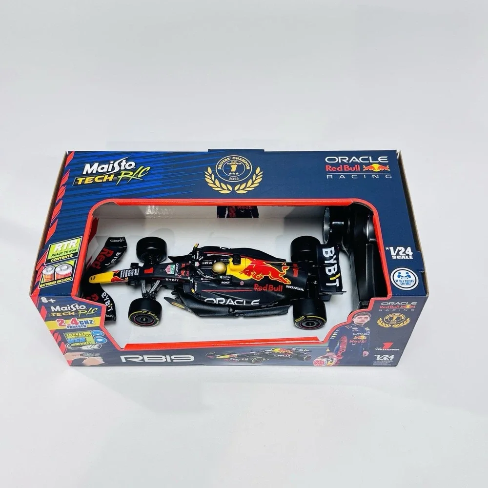 New Maisto‎ Tech R/C 2.4 GHZ USB Charge 1/24 Scale Red Bull 2025